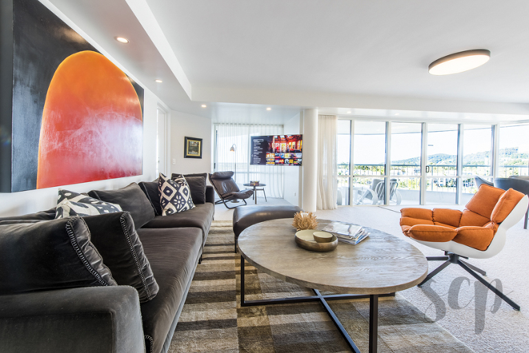 Holiday home photographer Sunshine coast Air BnB photographer Sunshine coast interior design photographer Phill Jackson Sunshine coast Photos Of Noosa Pacific Resort by Phill Jackson