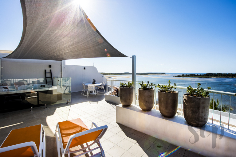 Holiday home photographer Sunshine coast Air BnB photographer Sunshine coast interior design photographer Phill Jackson Sunshine coast Photos Of Noosa Pacific Resort by Phill Jackson