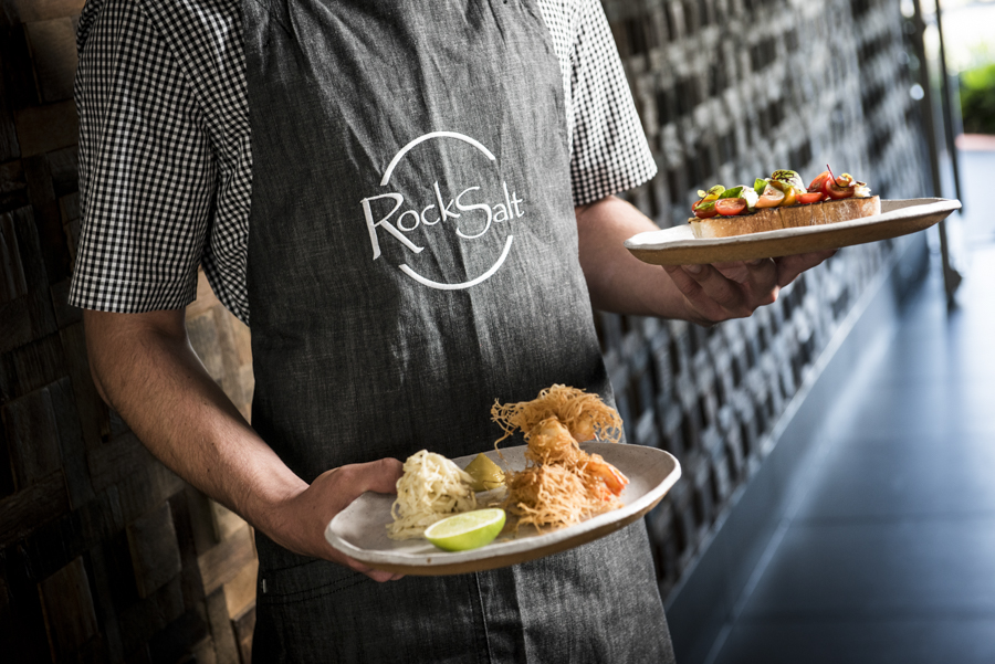 Food photographer Sunshine coast, Food photographer Noosa, Food styling and photography Sunshine coast Phill jackson, Food and life style and wait staff profile portrait photos of Rock salt Restaurant Noosa 